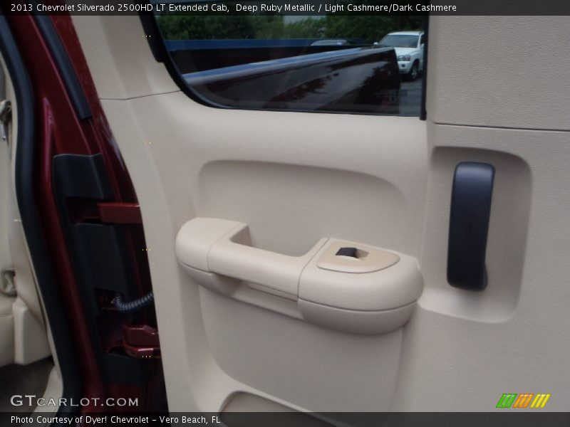 Deep Ruby Metallic / Light Cashmere/Dark Cashmere 2013 Chevrolet Silverado 2500HD LT Extended Cab