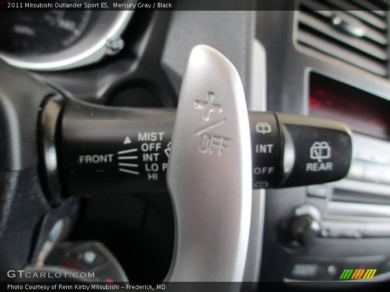 Mercury Gray / Black 2011 Mitsubishi Outlander Sport ES
