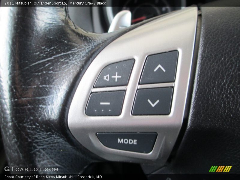 Mercury Gray / Black 2011 Mitsubishi Outlander Sport ES
