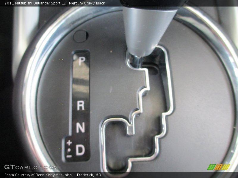 Mercury Gray / Black 2011 Mitsubishi Outlander Sport ES