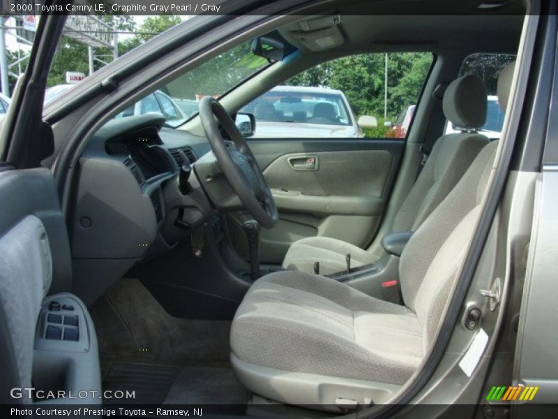 Graphite Gray Pearl / Gray 2000 Toyota Camry LE