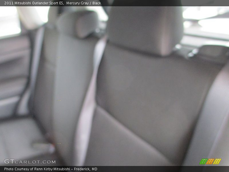 Mercury Gray / Black 2011 Mitsubishi Outlander Sport ES