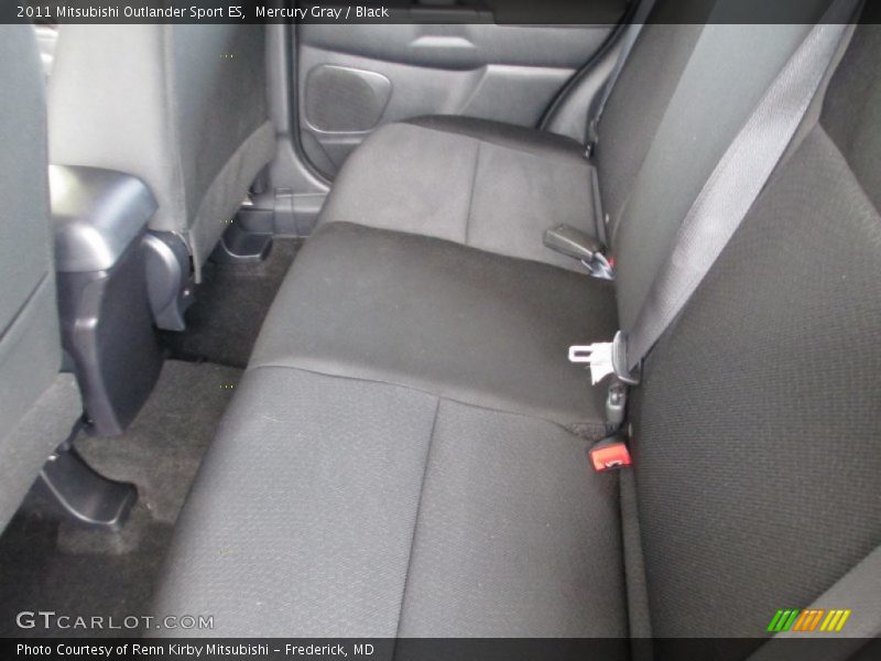 Mercury Gray / Black 2011 Mitsubishi Outlander Sport ES