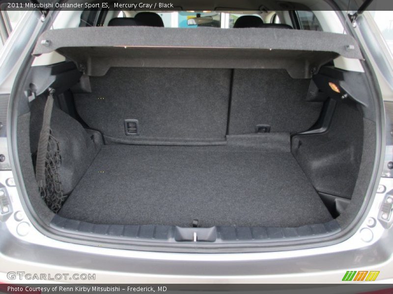 Mercury Gray / Black 2011 Mitsubishi Outlander Sport ES