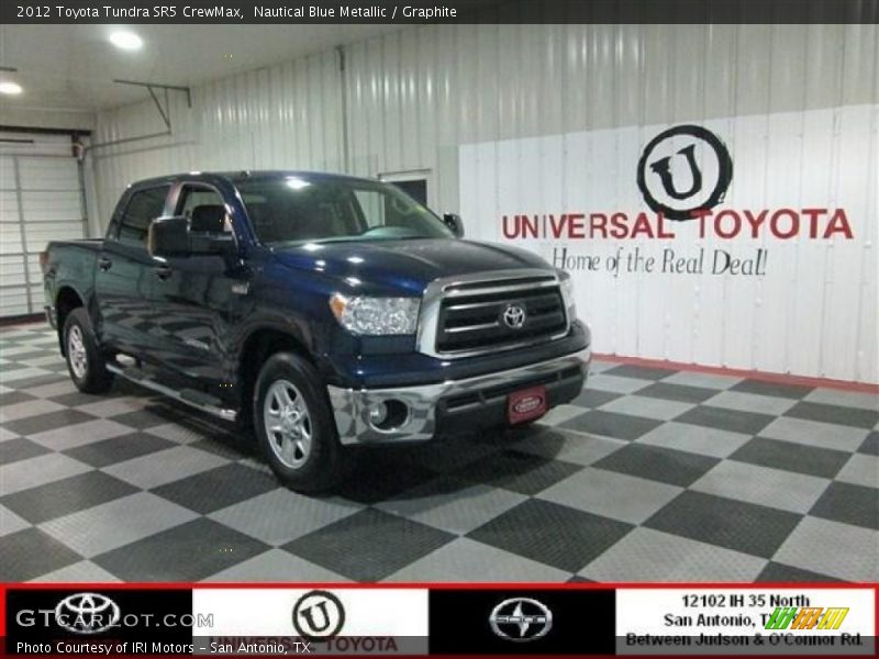 Nautical Blue Metallic / Graphite 2012 Toyota Tundra SR5 CrewMax