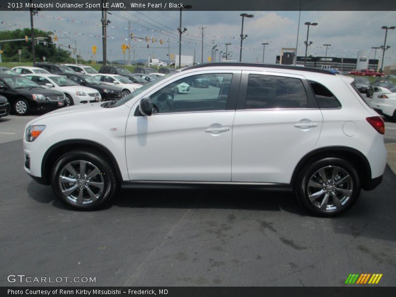  2013 Outlander Sport LE AWD White Pearl