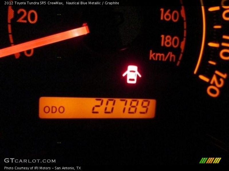 Nautical Blue Metallic / Graphite 2012 Toyota Tundra SR5 CrewMax