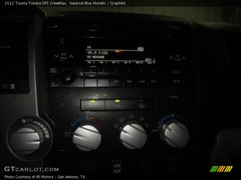 Nautical Blue Metallic / Graphite 2012 Toyota Tundra SR5 CrewMax