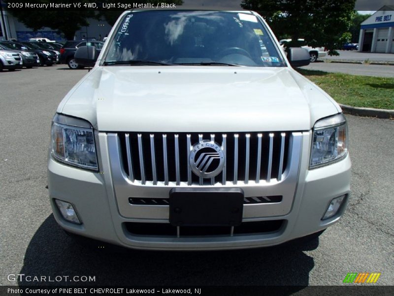 Light Sage Metallic / Black 2009 Mercury Mariner V6 4WD