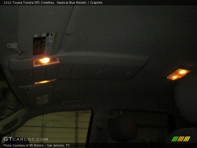 Nautical Blue Metallic / Graphite 2012 Toyota Tundra SR5 CrewMax