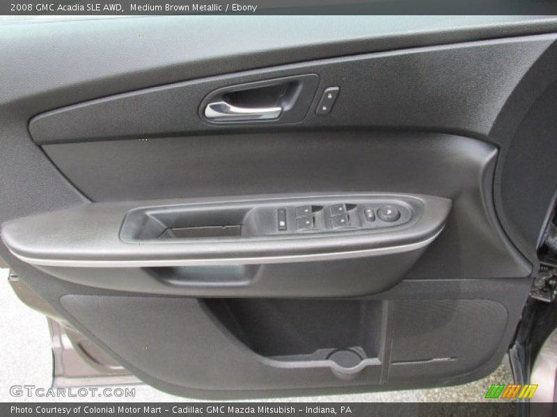 Medium Brown Metallic / Ebony 2008 GMC Acadia SLE AWD