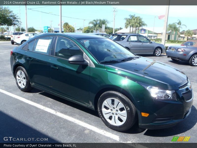  2014 Cruze LS Rainforest Green Metallic