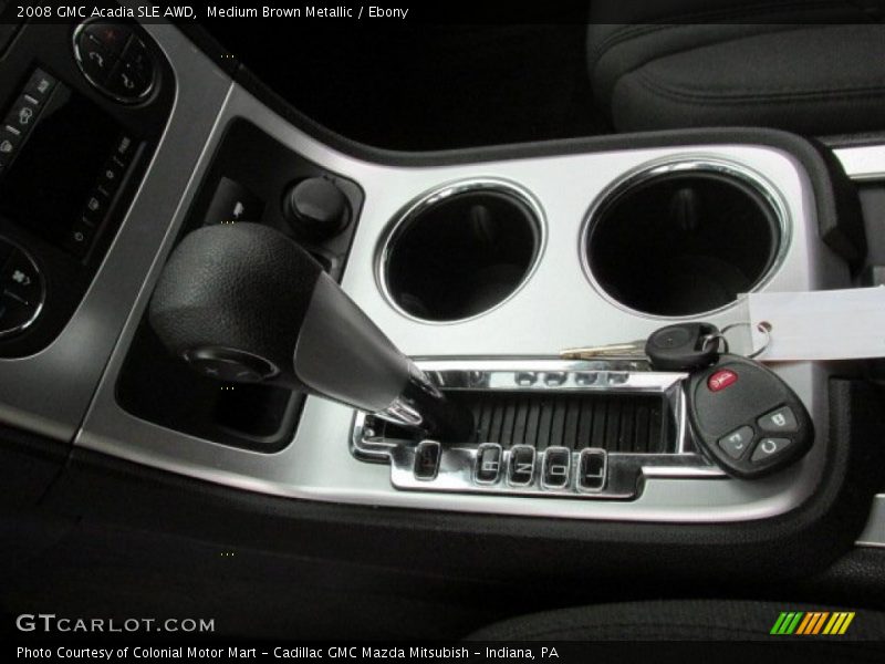 Medium Brown Metallic / Ebony 2008 GMC Acadia SLE AWD