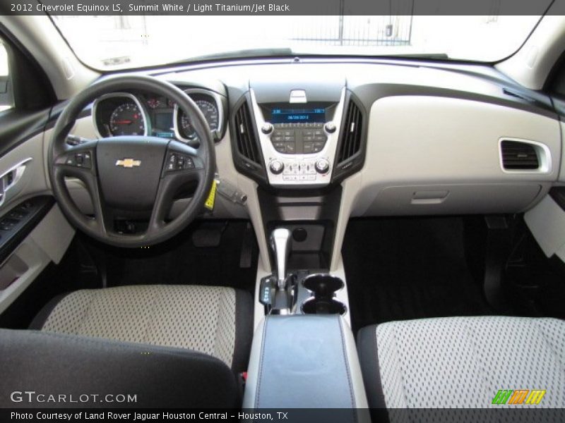 Summit White / Light Titanium/Jet Black 2012 Chevrolet Equinox LS