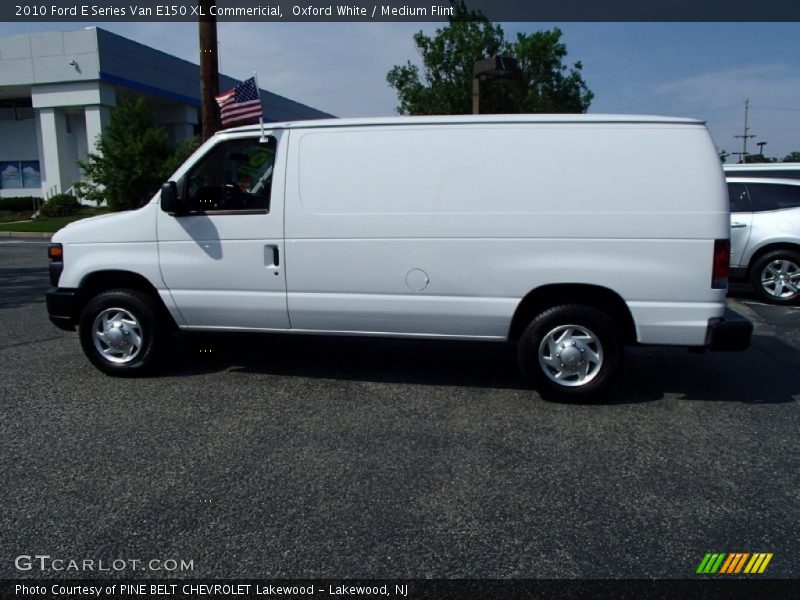 Oxford White / Medium Flint 2010 Ford E Series Van E150 XL Commericial