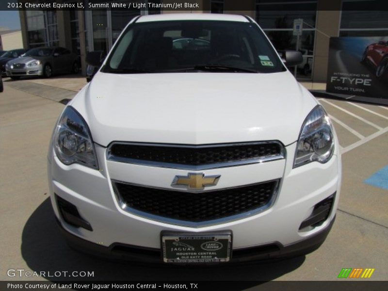 Summit White / Light Titanium/Jet Black 2012 Chevrolet Equinox LS