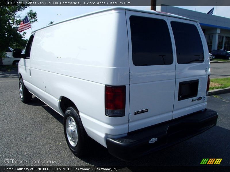 Oxford White / Medium Flint 2010 Ford E Series Van E150 XL Commericial