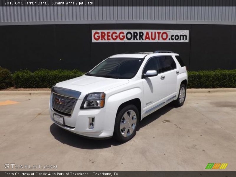 Summit White / Jet Black 2013 GMC Terrain Denali