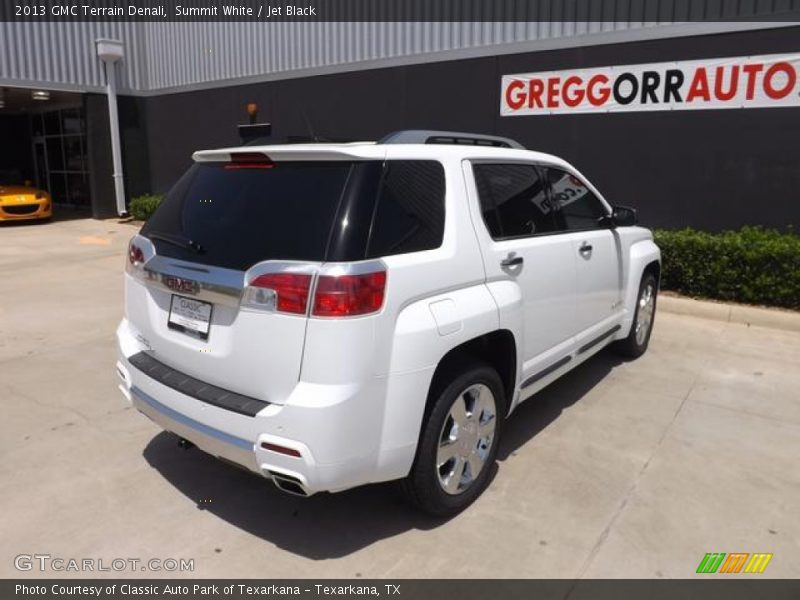 Summit White / Jet Black 2013 GMC Terrain Denali