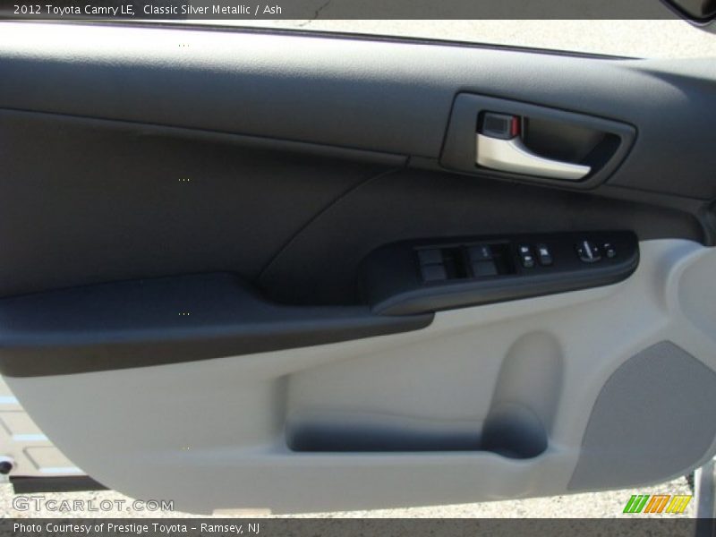 Classic Silver Metallic / Ash 2012 Toyota Camry LE