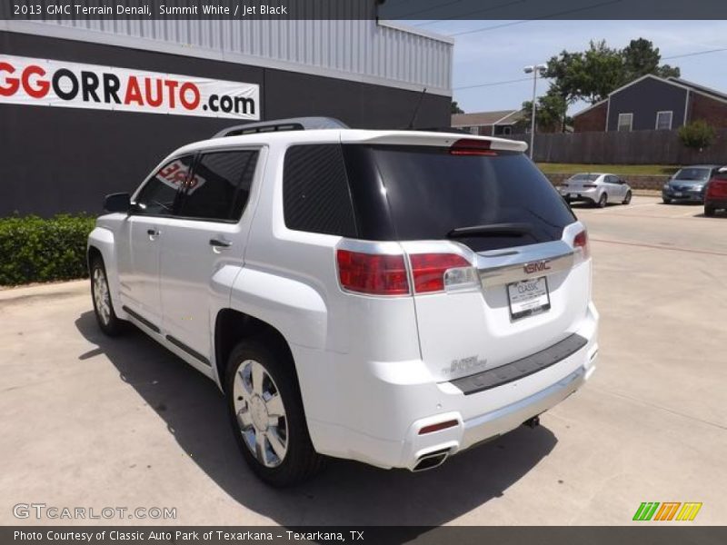 Summit White / Jet Black 2013 GMC Terrain Denali