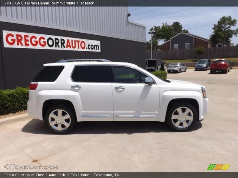 Summit White / Jet Black 2013 GMC Terrain Denali