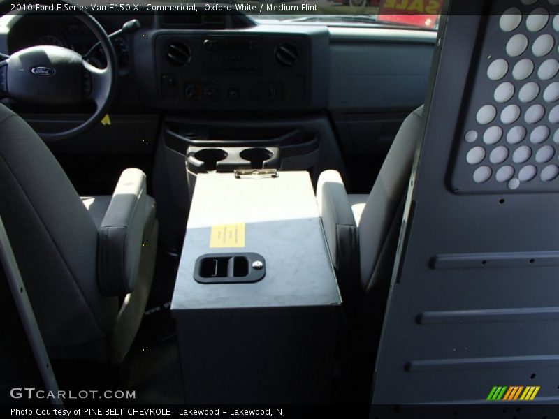 Oxford White / Medium Flint 2010 Ford E Series Van E150 XL Commericial