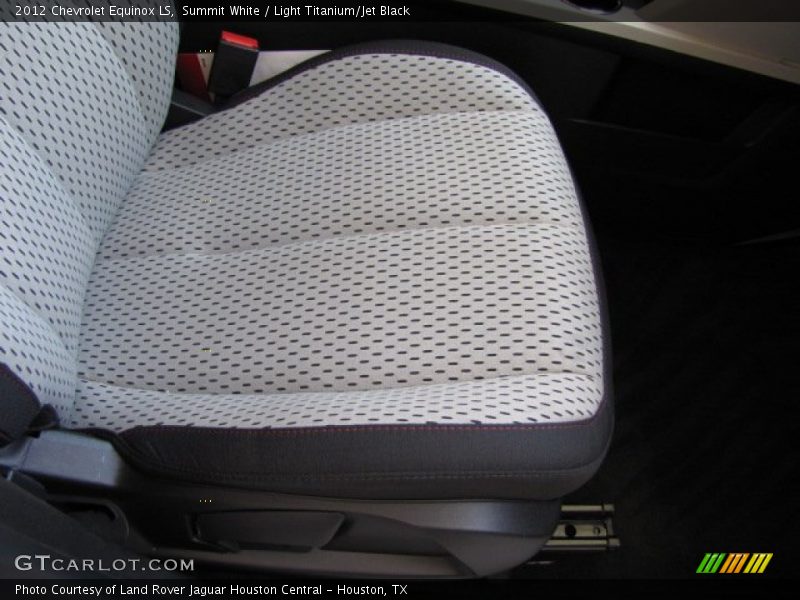 Summit White / Light Titanium/Jet Black 2012 Chevrolet Equinox LS