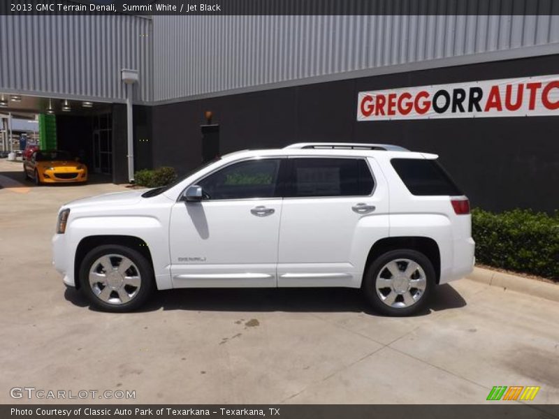 Summit White / Jet Black 2013 GMC Terrain Denali