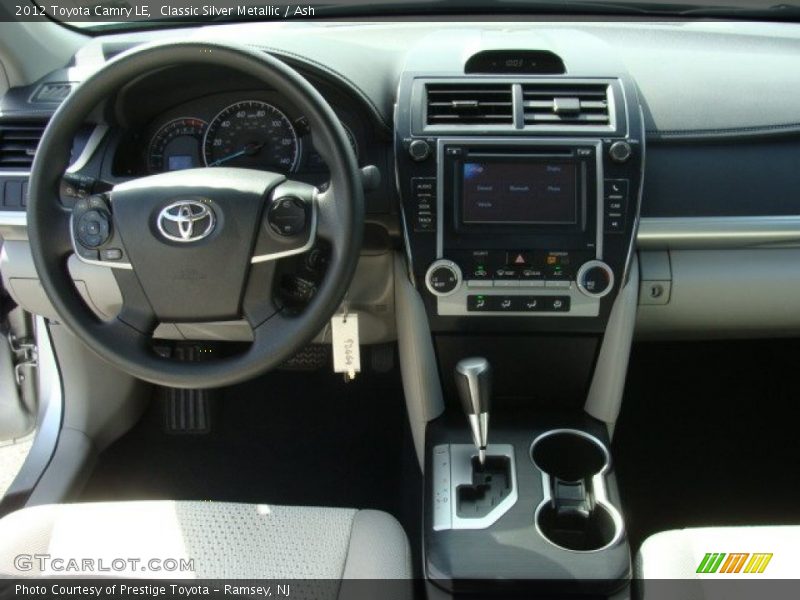 Classic Silver Metallic / Ash 2012 Toyota Camry LE