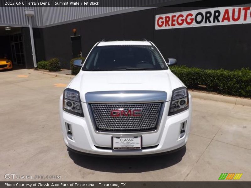 Summit White / Jet Black 2013 GMC Terrain Denali