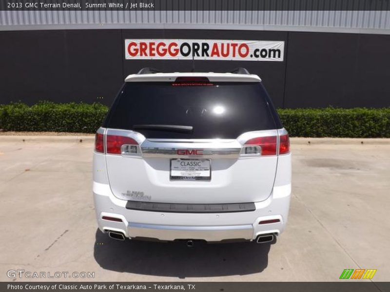 Summit White / Jet Black 2013 GMC Terrain Denali