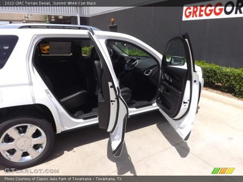 Summit White / Jet Black 2013 GMC Terrain Denali