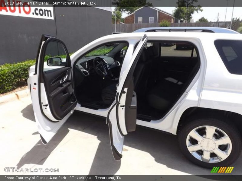 Summit White / Jet Black 2013 GMC Terrain Denali
