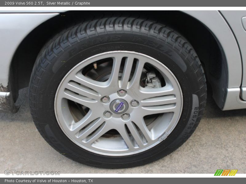 Silver Metallic / Graphite 2009 Volvo S60 2.5T