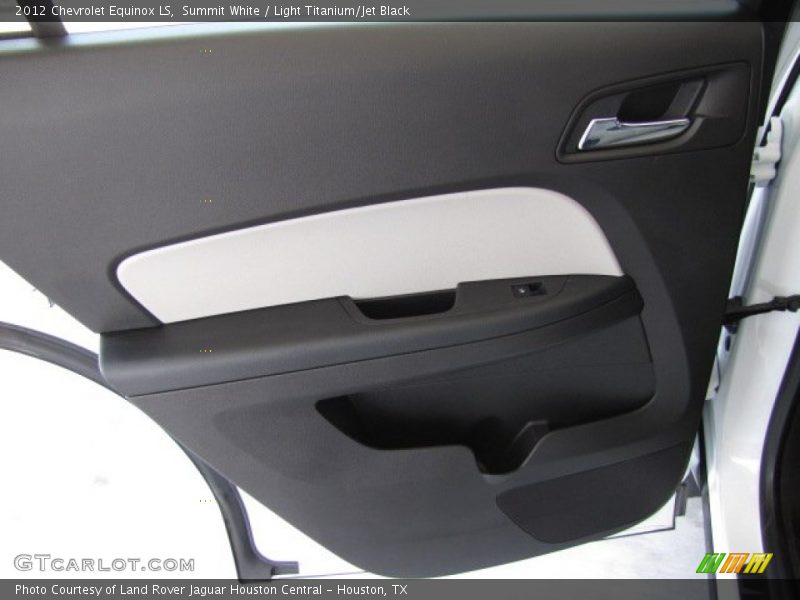 Summit White / Light Titanium/Jet Black 2012 Chevrolet Equinox LS