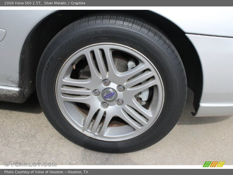 Silver Metallic / Graphite 2009 Volvo S60 2.5T