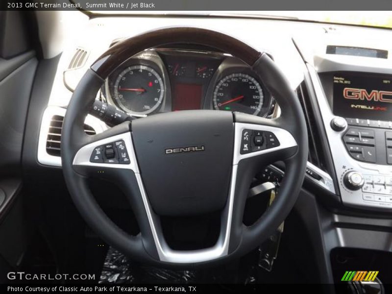 Summit White / Jet Black 2013 GMC Terrain Denali