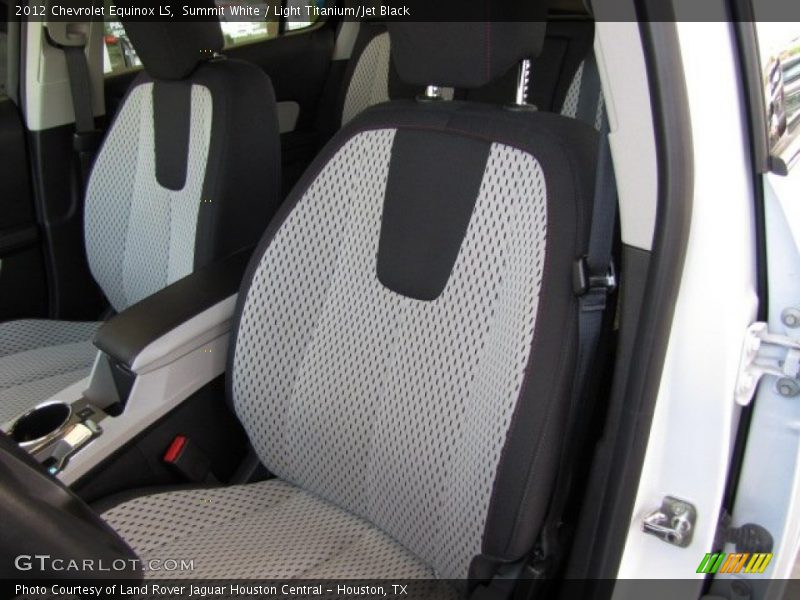 Summit White / Light Titanium/Jet Black 2012 Chevrolet Equinox LS