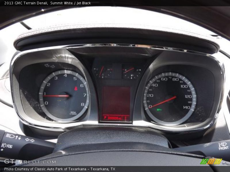 Summit White / Jet Black 2013 GMC Terrain Denali