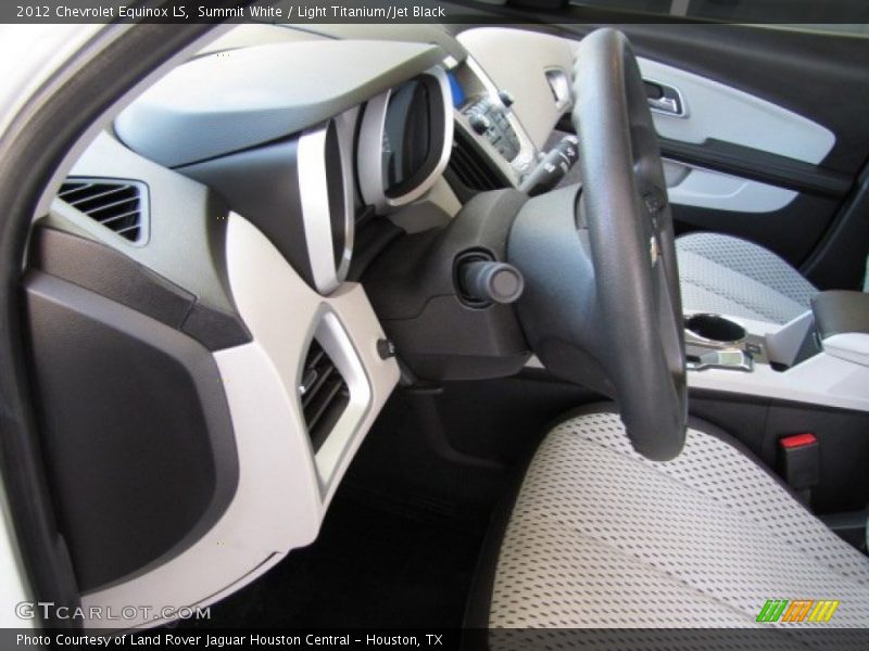 Summit White / Light Titanium/Jet Black 2012 Chevrolet Equinox LS
