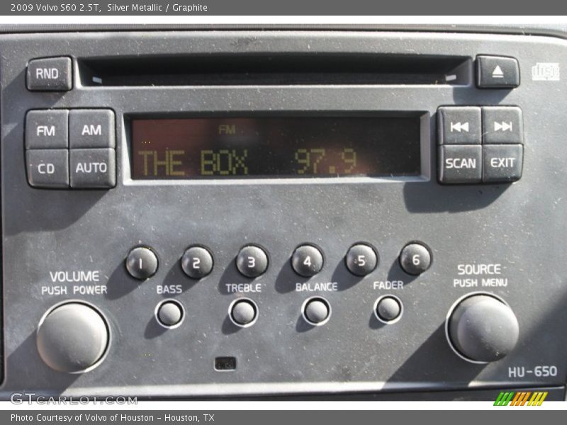 Silver Metallic / Graphite 2009 Volvo S60 2.5T