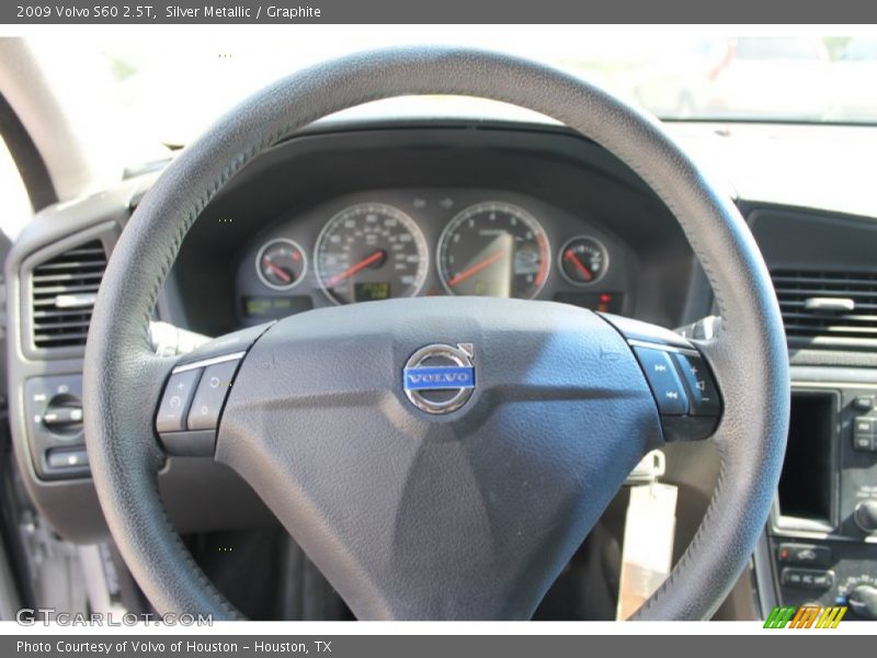 Silver Metallic / Graphite 2009 Volvo S60 2.5T