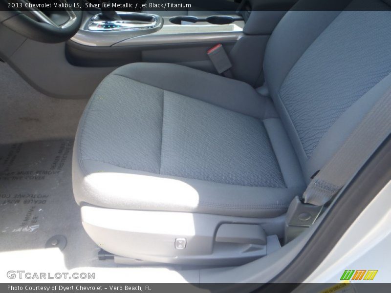 Silver Ice Metallic / Jet Black/Titanium 2013 Chevrolet Malibu LS