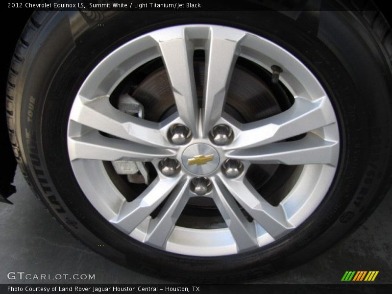 Summit White / Light Titanium/Jet Black 2012 Chevrolet Equinox LS
