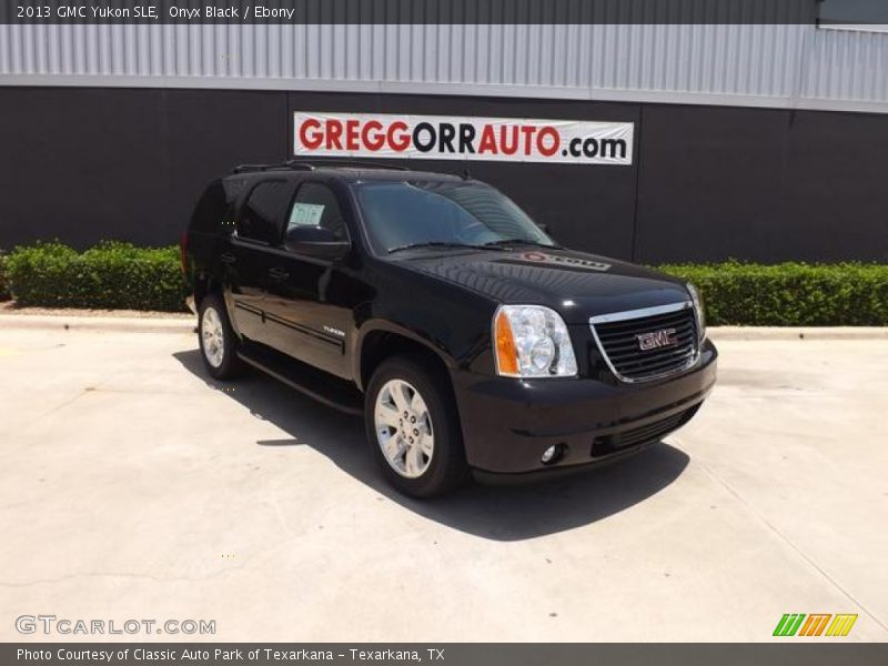 Onyx Black / Ebony 2013 GMC Yukon SLE