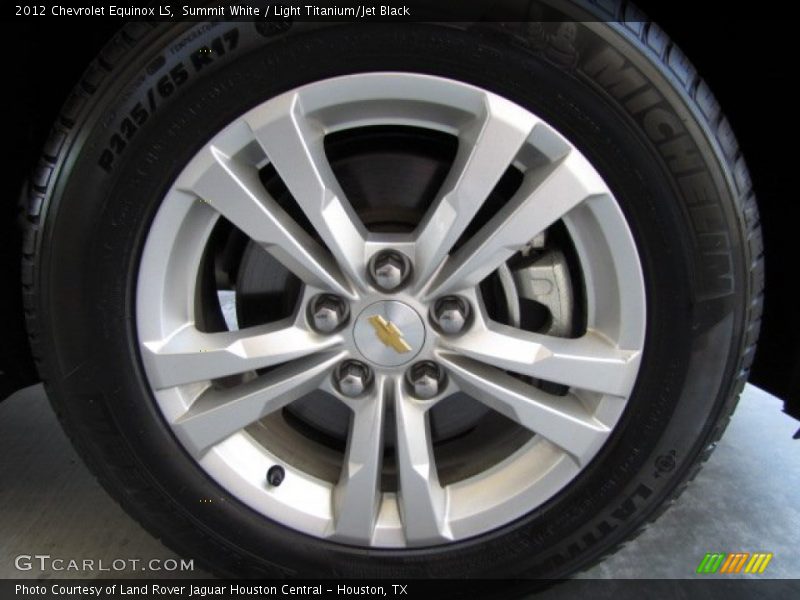 Summit White / Light Titanium/Jet Black 2012 Chevrolet Equinox LS