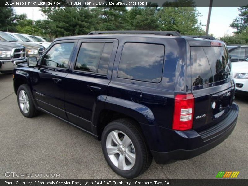 True Blue Pearl / Dark Slate Gray/Light Pebble 2014 Jeep Patriot Latitude 4x4