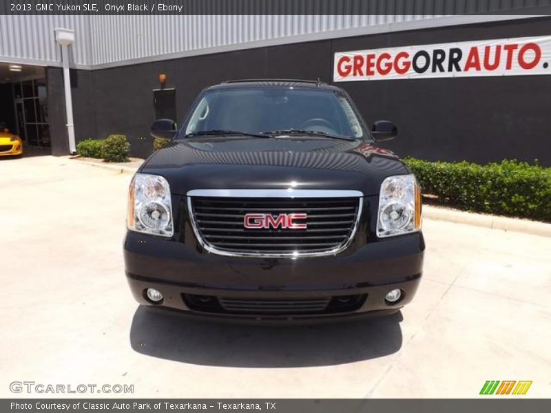 Onyx Black / Ebony 2013 GMC Yukon SLE