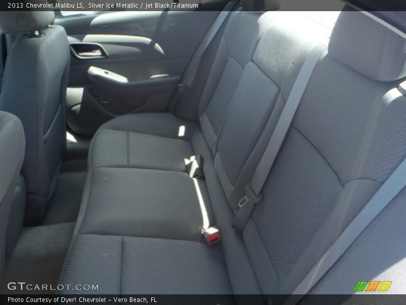 Silver Ice Metallic / Jet Black/Titanium 2013 Chevrolet Malibu LS